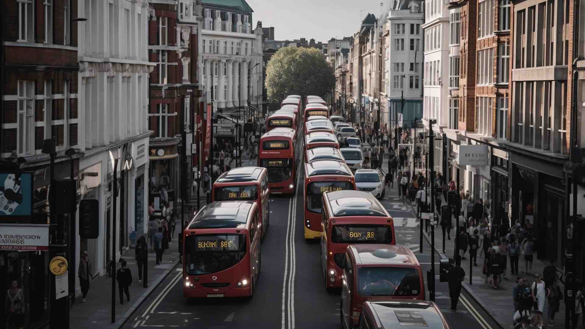 यातायात भीड़भाड़ के मामले में लंदन यूरोपीय शहरों में सबसे ऊपर है